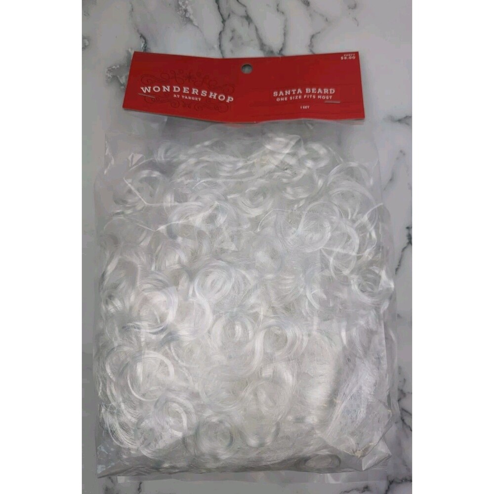 Santa Claus Costume Beard Wondershop Target New